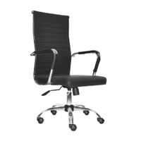 Silla de escritorio Odra Be Negro Reclinación 90° Bonno