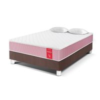 Cama Medallón Ergo 2 plazas Chocolate
