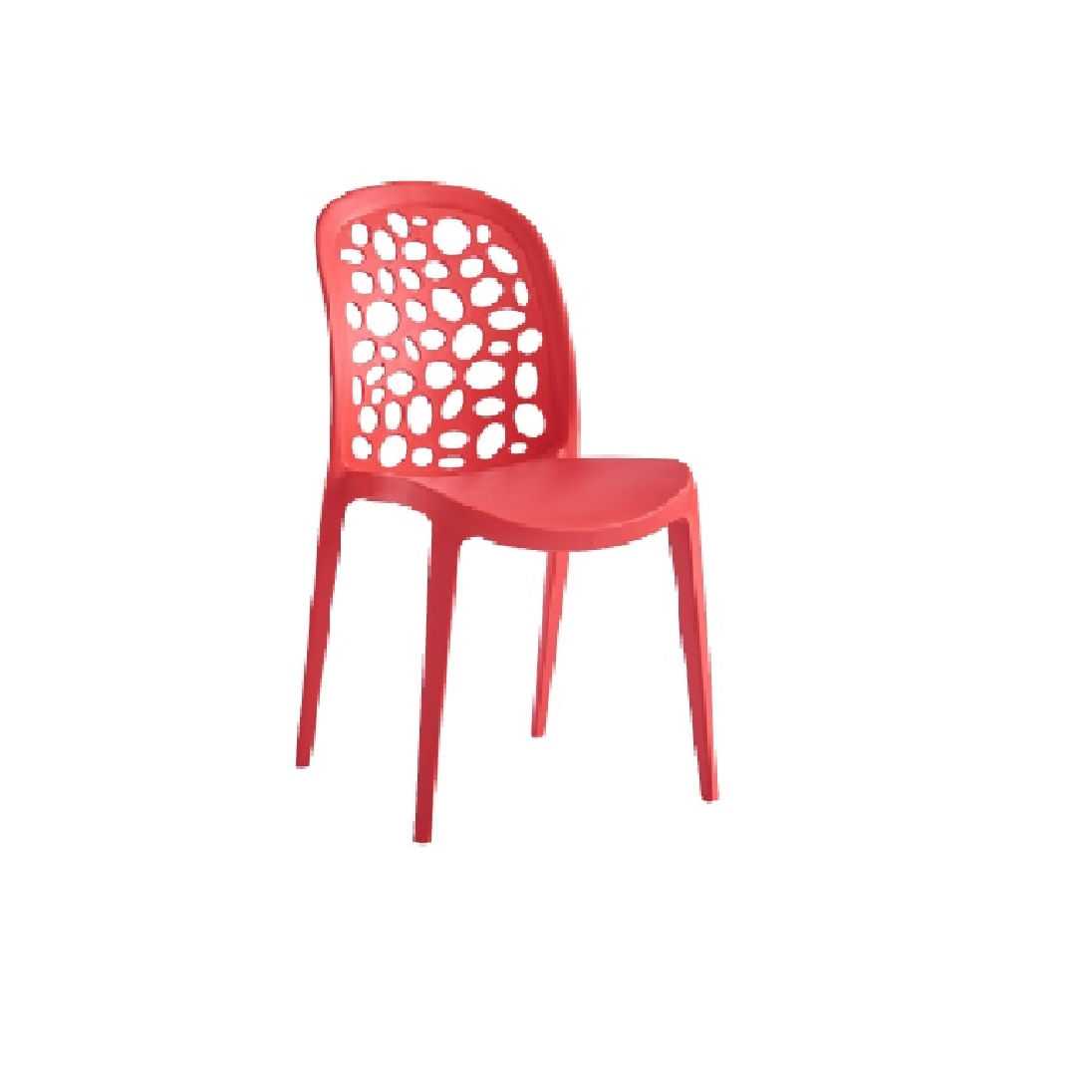 Silla Clásica de Comedor Odisey color Rojo TU MESITA