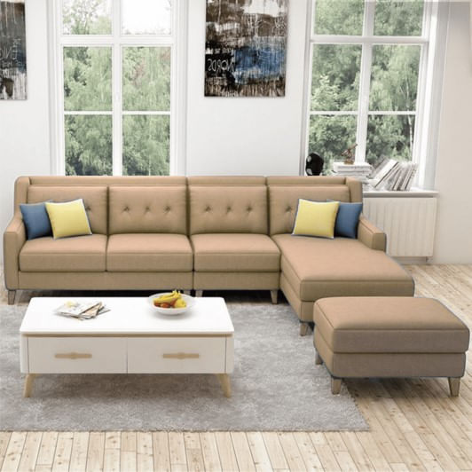 Seccional Derecho Barroco - Beige