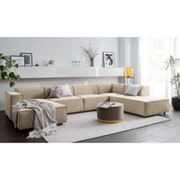 Seccional Derecho Lujo Vitoriano - Beige