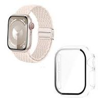 BUMPER CASE PARA APPLE WATCH DE 46MM SERIE 10 BLANCO