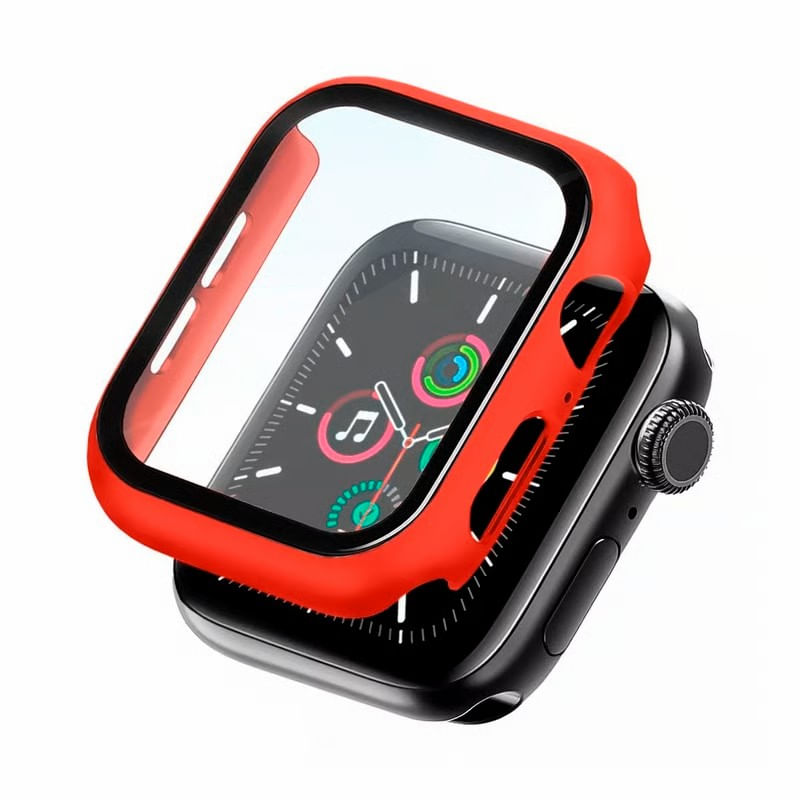 Bumper Case Convertidor a Ultra para Apple Watch 45MM Naranja