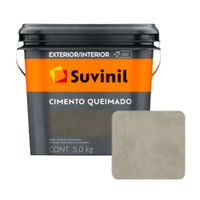Pintura Cemento Quemado Suvinil Día de lluvia 5kg
