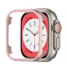 BUMPER CASE PARA APPLE WATCH DE 46MM SERIE 10 ROSADO