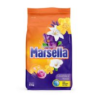 Detergente en Polvo Marsella Lavanda y Rosas 8kg