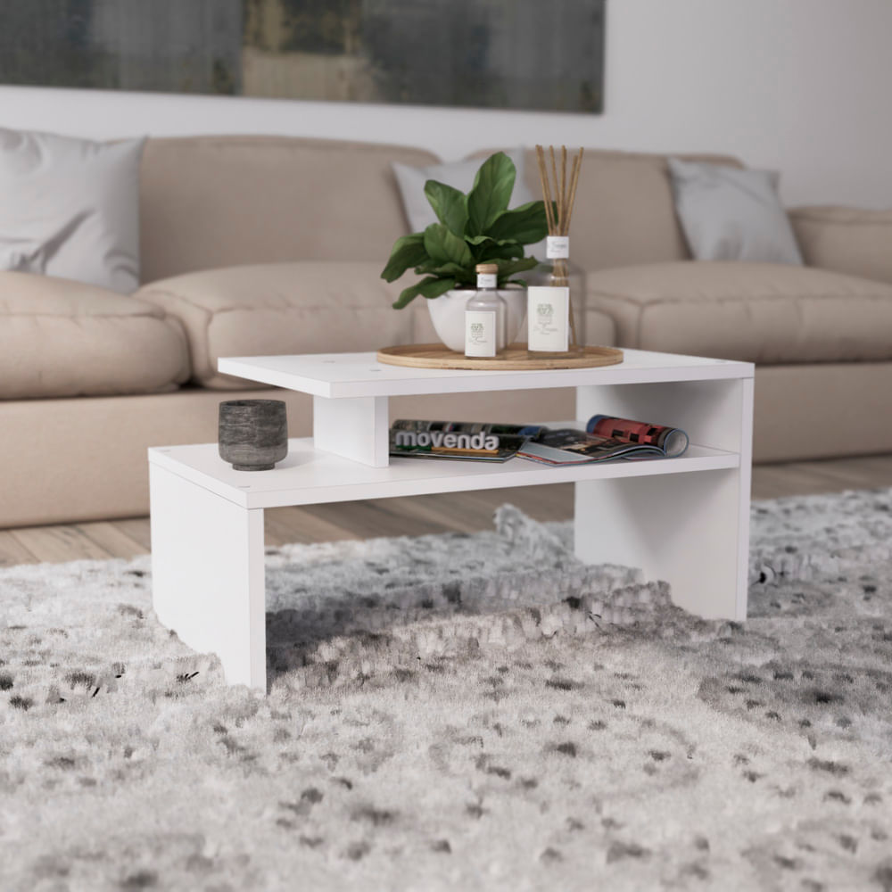 Mesa de Centro Alamanda Movenda Blanco