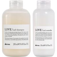 Shampoo Elastizante 250ml + Controller Anti Frizz Davines Love Curl