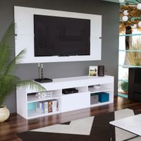 Centro de Entretenimiento Sao Sebastiao 65"" Movenda Blanco