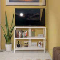 Mesa de TV Slim 39"" Movenda Blanco