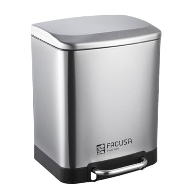 Papelera 20LT Inox C/Pedal 330442D – Acero Inoxidable (JYA)