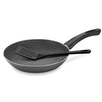 SARTEN TRAMONTINA ANTIADHERENTE PARIS 28 CM DIAMETRO CON ESPATULA