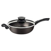 SARTEN TRAMONTINA HONDA CON TAPA 24 CM DIAMETRO ANTIADHERENTE