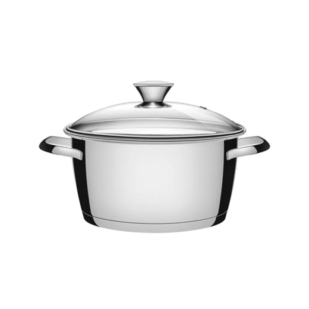 OLLA TRAMONTINA ACERO INOXIDABLE 24 CM DIAMETRO ALLEGRA 5.67 LT