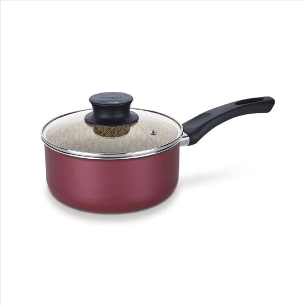 OLLA CACEROLA TRAMONTINA 18 CM DIAMETRO PARIS GUINDA