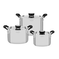 JUEGO DE OLLAS TRAMONTINA GRANO COMPACT X 6 PIEZAS