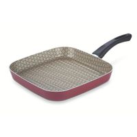 SARTEN BIFERA TRAMONTINA 28 CM PARIS ROJA
