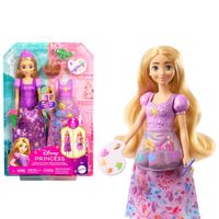 Muñeca Disney Princesas Rapunzel Cambio De Vestido