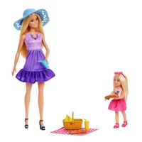 Muñeca Barbie Set Picnic Con Chelsea
