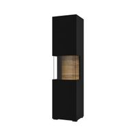 Vitrina Alta Flotante Victoria color Negro TU MESITA