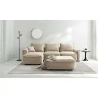 Seccional Izquierdo Esquinero Praga - Beige