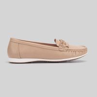 Mocasines Mujer Madison Plathebi Beige