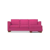 Sofá 3 Cuerpos Intercambiable Valencia  - Fucsia