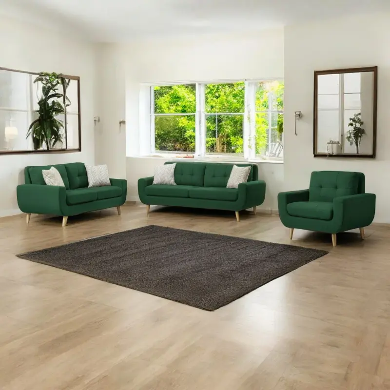 Juego de Sala Berlín 3-2-1 - Verde