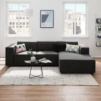 Seccional Derecho Esquinero Vitoriano - Gris Oscuro