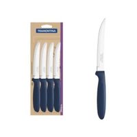 CUCHILLO ASADO IPANEMA TRAMONTINA 12 PIEZAS AZUL