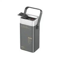 CARGADOR PORTÁTIL CON LUZ LED 40000mAh PD20W+QC22.5W MODELO RPP-596 Gris