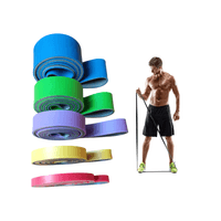 Set De 5 Bandas De Resistencia Bandas Elásticas Crossfit Gym