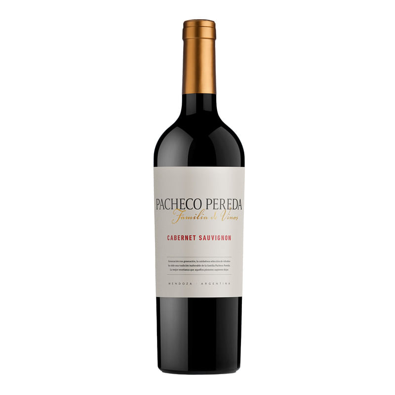 VINO PACHECO PEREDA FAMILIA DE VINOS CABERNET SAUVIGNON 2022 - 750 ML