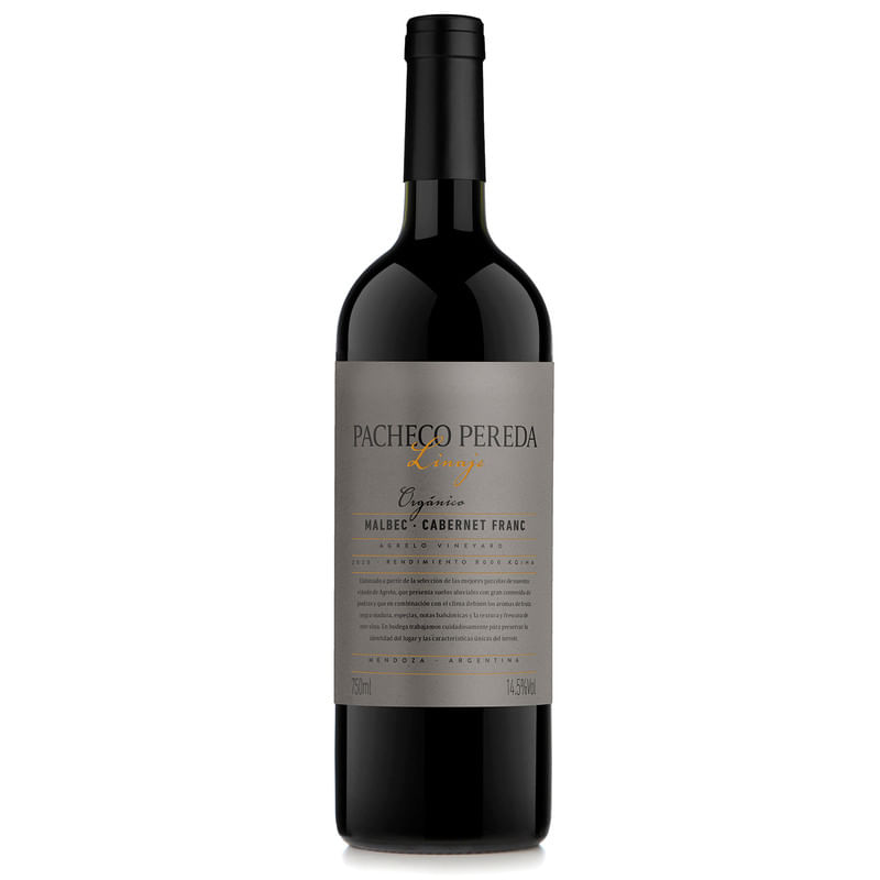 VINO PACHECO PEREDA LINAJE MALBEC - CABERNET FRANC 2021 - 750 ML