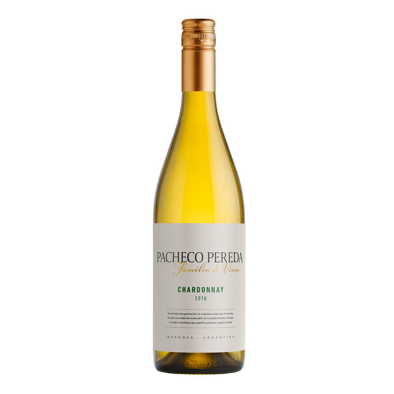 VINO PACHECO PEREDA FAMILIA DE VINOS CHARDONNAY 2024 - 750 ML