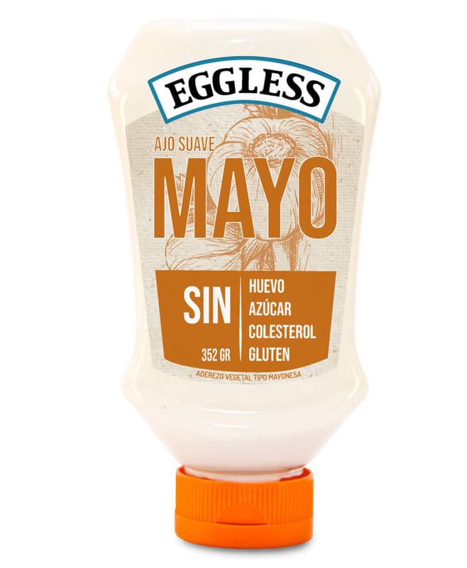 MAYONESA EGGLESS SABOR AJO