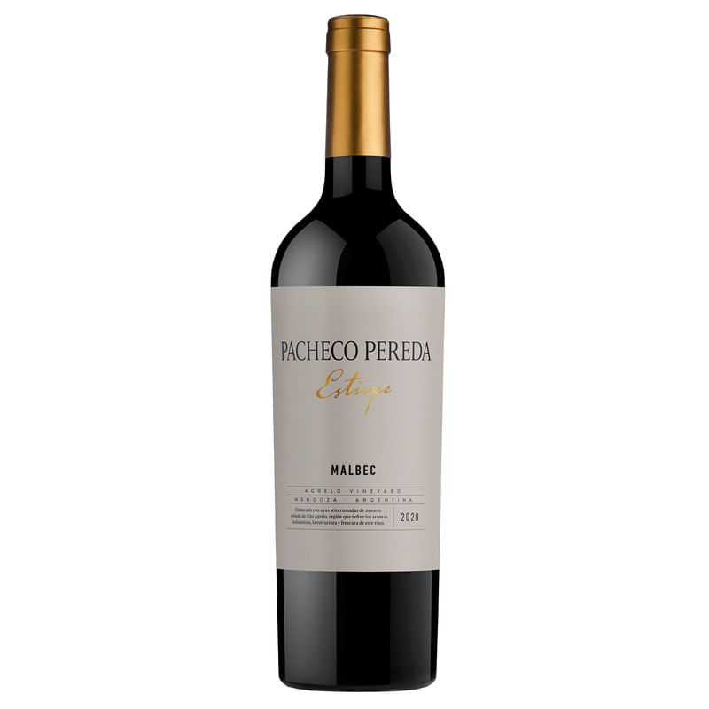 VINO PACHECO PEREDA ESTIRPE MALBEC 2022 - 750 ML