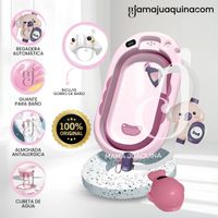 Bañera Portátil para Bebé «SPLASH» Rosa