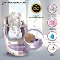 Bañera Plegable con Regadera «AQUABU» Lila