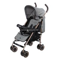 Coche Bastón Reclinable Ebaby Travis 214-4 Gris