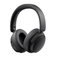 Audífonos bluetooth on ear Decibel Hybrid Sound, 50 horas de duración, Hybrid ANC, conexión dual, micrófono, negro
