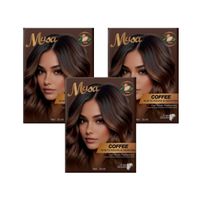 Shampoo Tinte Cafe 1B con Argan 25mlx10 en Sachets Musa 3 und