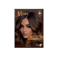 Shampoo Tinte Cafe 1B con Argan 25mlx10 en Sachets Musa