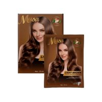 Shampoo Tinte Marron Claro 5N 25mlx10 en Sachets Musa 2 und