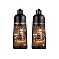 Shampoo Tinte Marron Claro 5N con Argan 400ml Musa 2 und