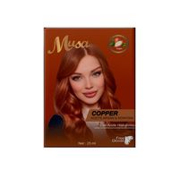 Shampoo Tinte Cobrizo 6.43 25mlx10 en Sachets Musa