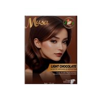 Shampoo Tinte Chocolate Claro 5B 25mlx10 en Sachets Musa