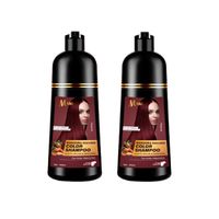 Shampoo Tinte Burgundy 7.66 con Keratina 400ml Musa 2 und