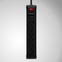 Regleta Forza PS-1006B, 1680W, 6 NEMA universales-120V/240V