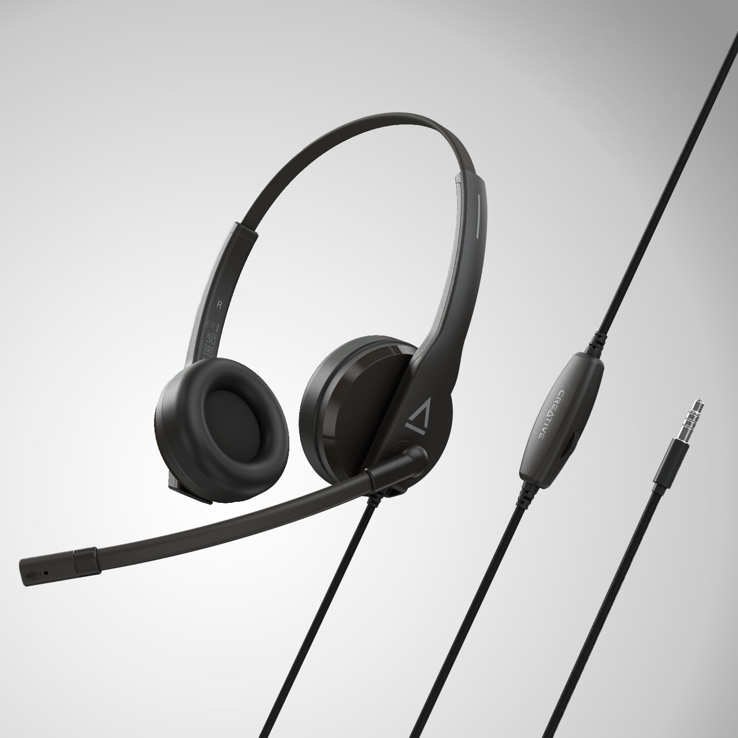 Audififono Creative HS-230 3.5 MM/ USB A